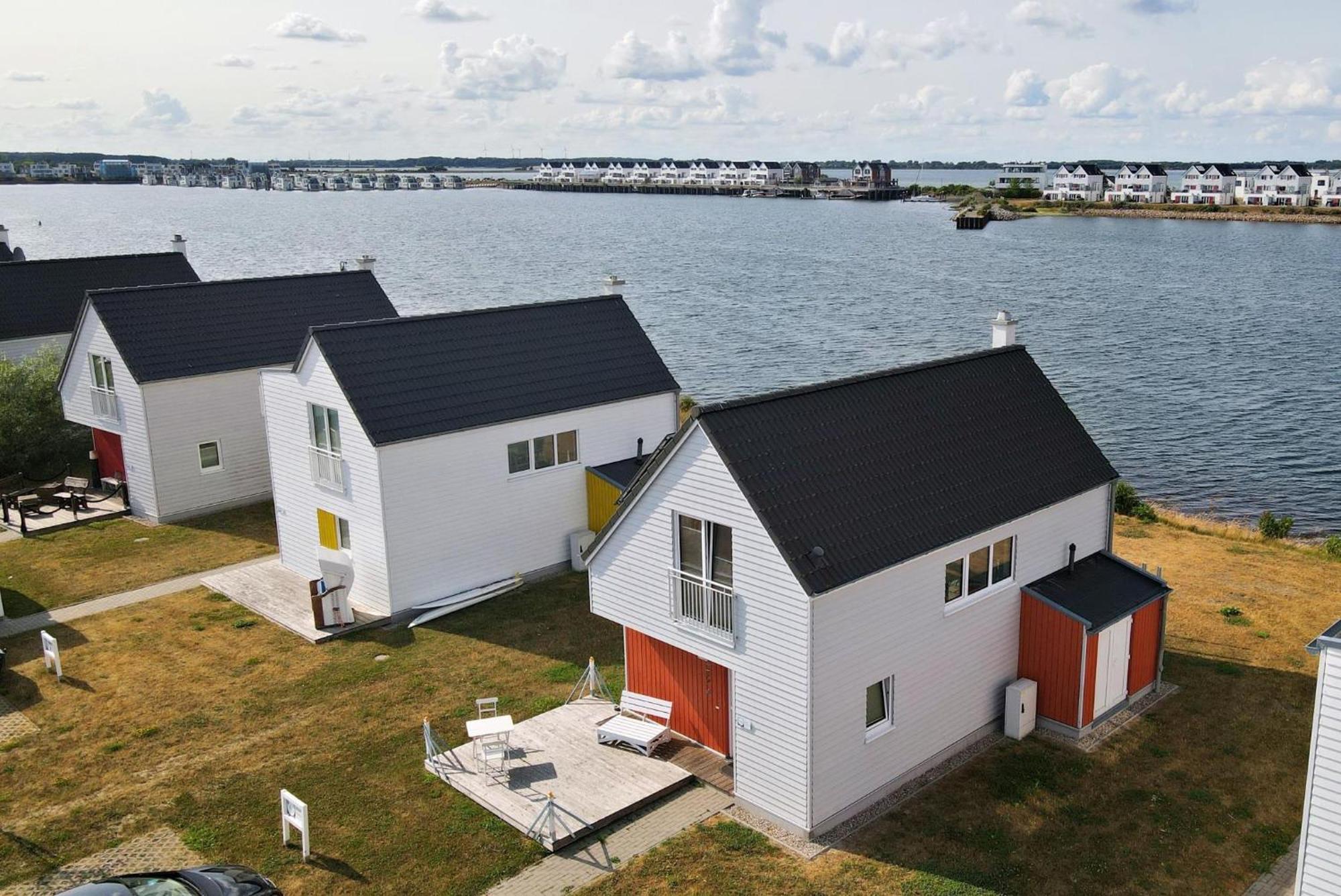 Ferienhaus Lieblingsplatz By Seeblick Ferien Oro, Direkte Wasserlage,Sauna,Kamin Olpenitz Dış mekan fotoğraf